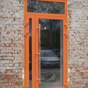 Алюминиевая дверь 1000×2000 мм. GFTD12204 Алюминиевая дверь 1000×2000 мм. GFTD12204