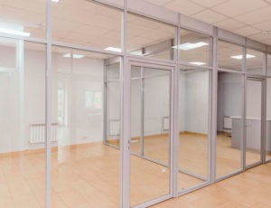 Алюминиевая перегородка с холодным профилем